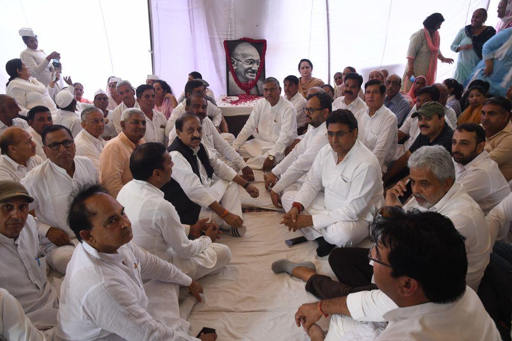 Haryana Congress protests ED questioning of Sonia Gandhi