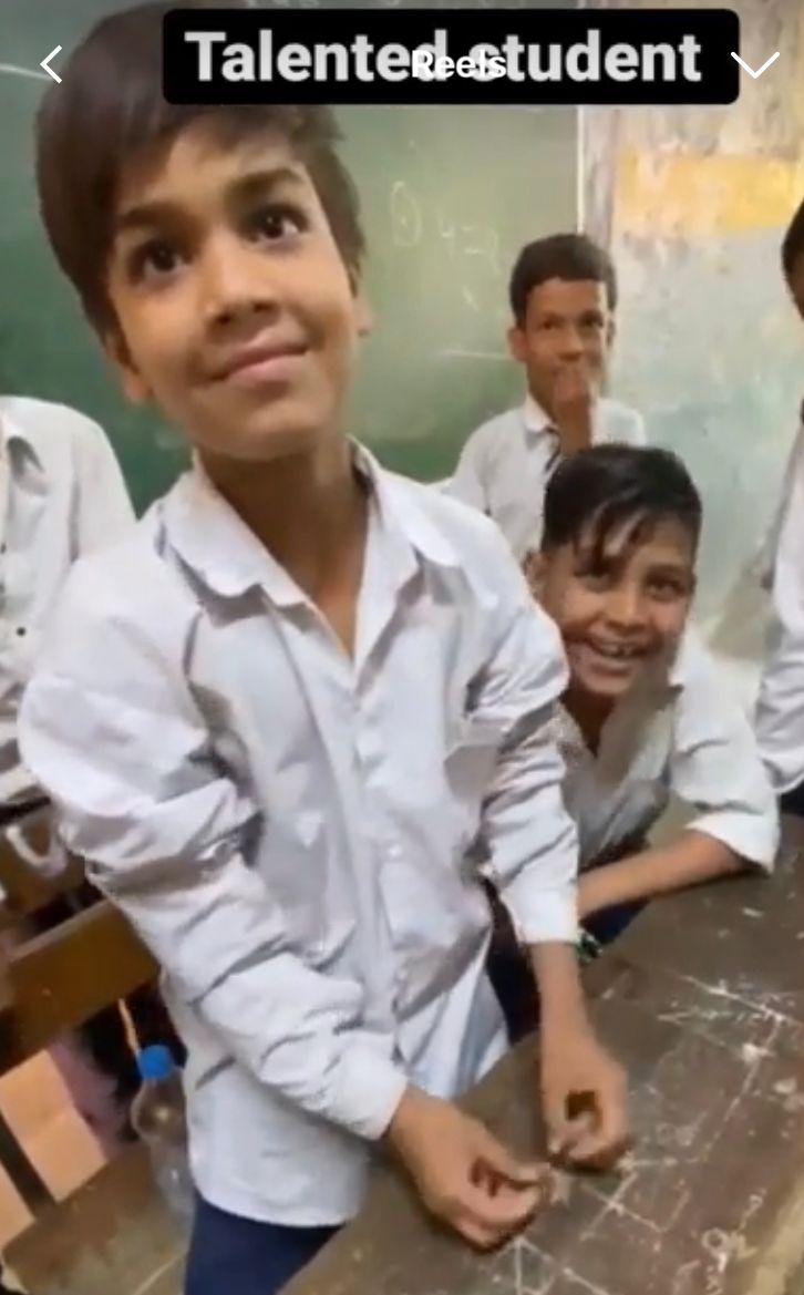 This viral video of schoolboy performing incredible magic trick in front of classmates has over 80 million views