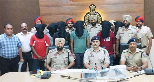 6 of inter-district robbers’ gang held in Hoshiarpur