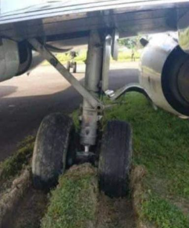 IndiGo plane skids off runway while taxiing for take-off in Assam's Jorhat