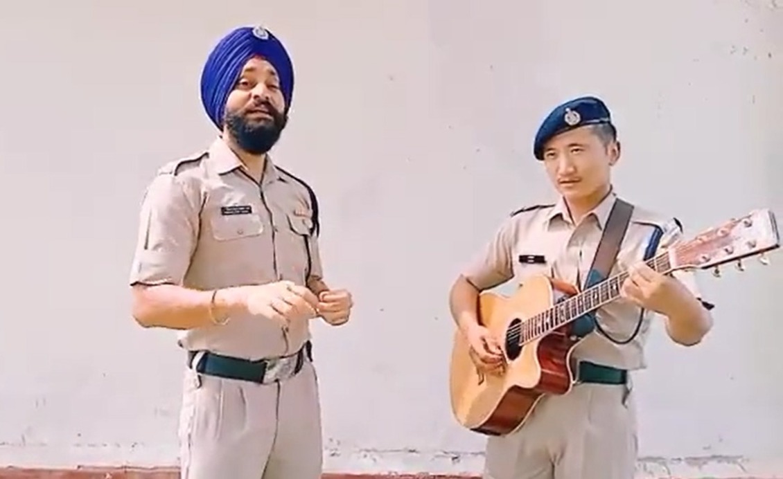Watch: Sikh ITBP personnel nails Rahat Fateh Ali Khan’s ‘Afreen’ like a pro singer