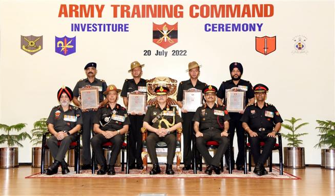 Shimla: Army training awards