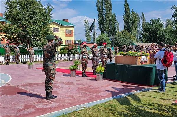 Army dog ‘Axel’ who helped kill terrorist and save mosque paid homage, laid to rest in JK