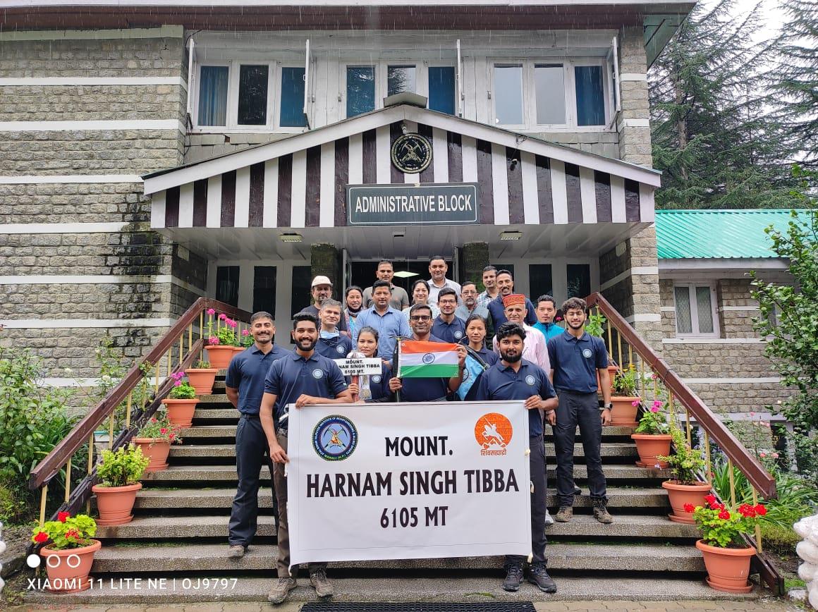 Climbing expedition in memory of Atal mountaineering institute founder principal Thakur Harnam Singh