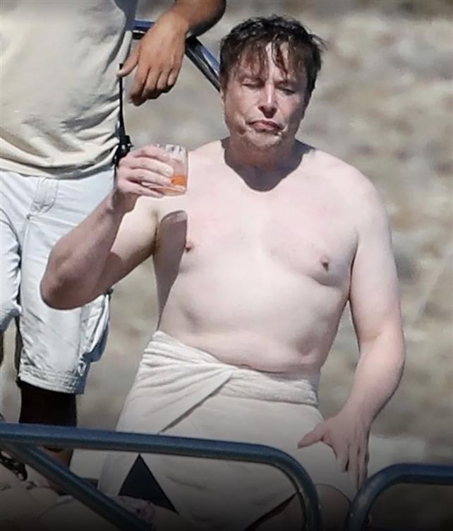 Elon Musk responds as his shirtless picture from Mykonos vacation amid Twitter lawsuit goes viral