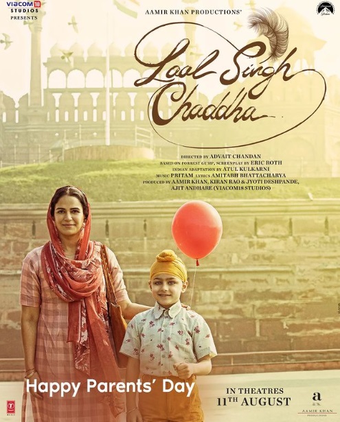 It’s Parent’s Day and Mona Singh celebrates it with new 'Laal Singh Chaddha' poster, message