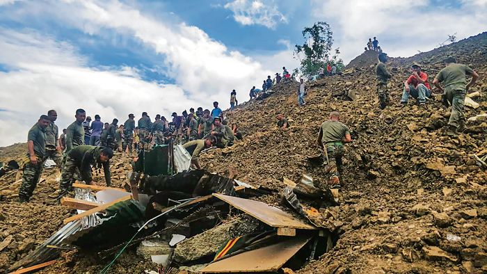 7 soldiers among 8 dead in Manipur landslide; 50 missing