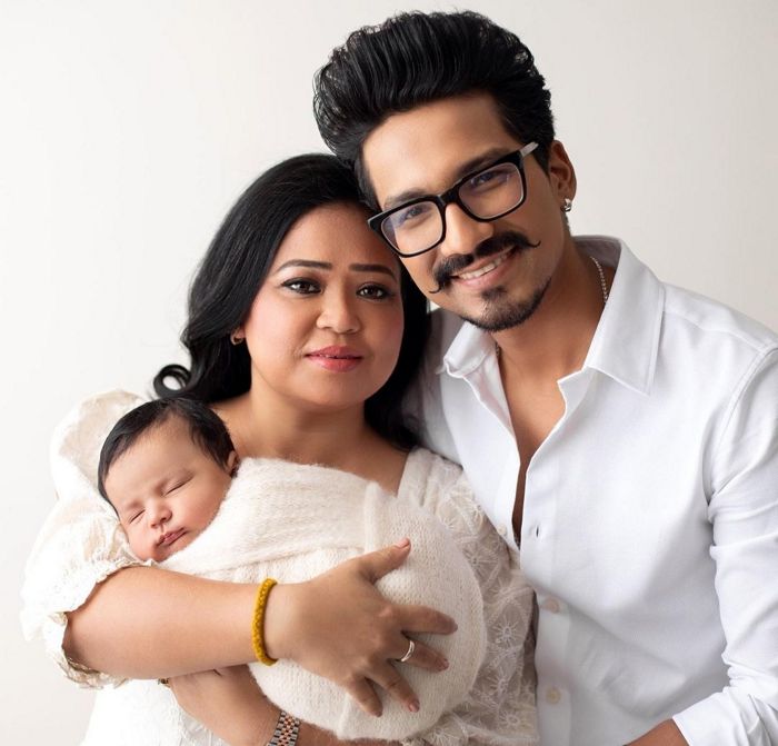 Bharti Singh and Haarsh Limbachiyaa show their son Laksh's face for the  first time