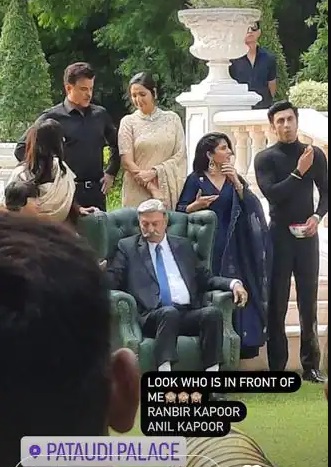 Ranbir Kapoor, Anil Kapoor shoot 'Animal' at Pataudi Palace, viral pics inside