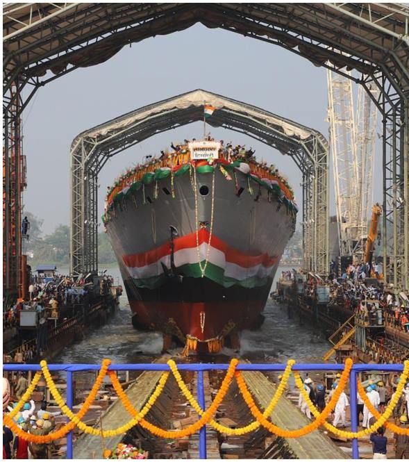 Rajnath Singh set to launch frigate 'Dunagiri' today