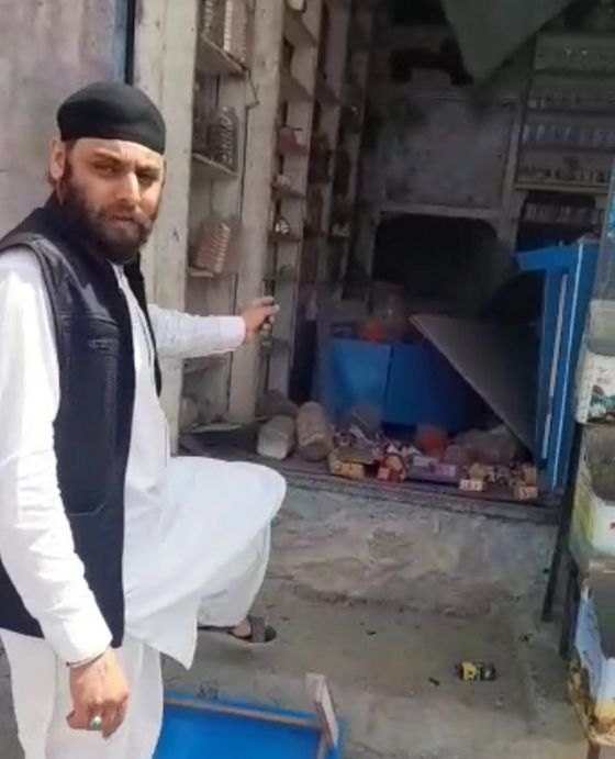 Explosion at Sikh hakim's shop near Kabul's Gurdwara Karte Parwan