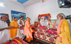UP CM Yogi Adityanath visits Ayodhya, takes stock of Ram temple construction