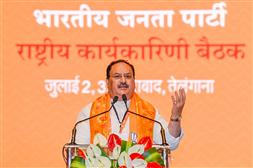 BJP empowering poor, Opposition parties their own families: Nadda at BJP National Executive meet