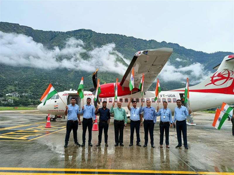 Alliance Air launches new plane for  Kullu