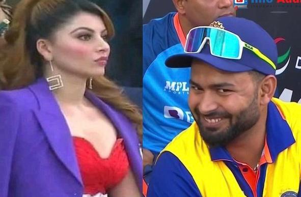 Urvashi Rautela attends India vs Pakistan match but Rishabh Pant was not  playing; Internet flooded with