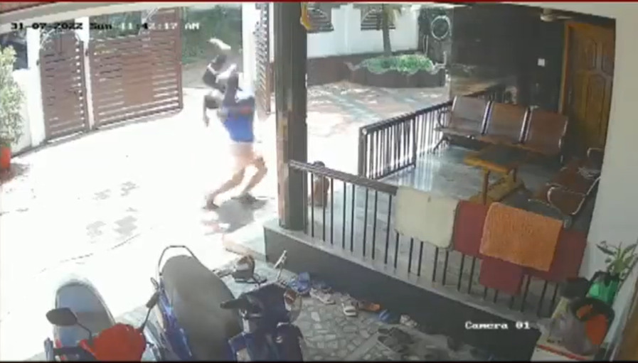 Watch: Kerala man heroically catches his younger brother who fell from terrace