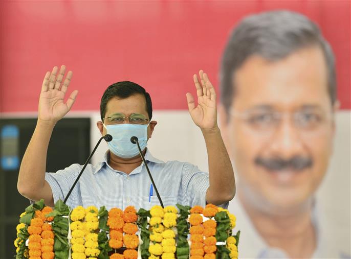 Ahead of Gujarat polls, Kejriwal promises sops for tribals