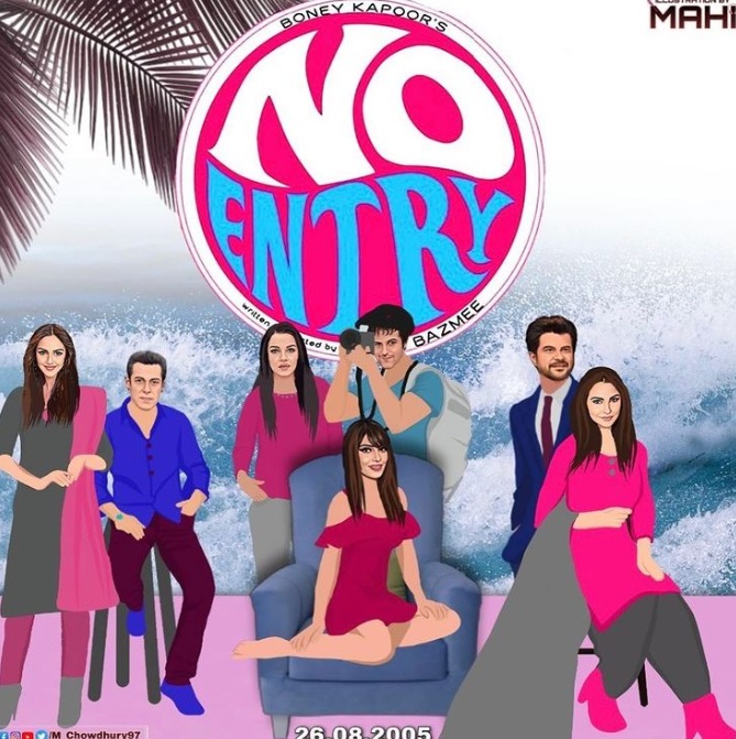 Salman Khan, Anil Kapoor, Lara Dutta’s comedy-drama ‘No Entry’ turns 17