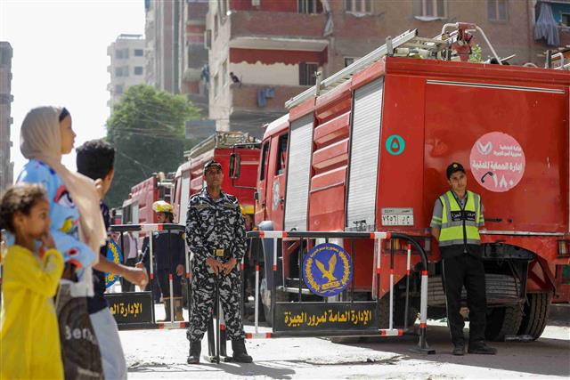 Fire at Coptic church in Cairo kills 41, hurts 14: Officials