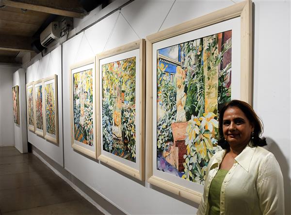 Exhibition at Chandigarh Art Gallery: A tribute to greenery
