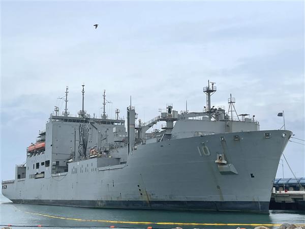 First ever repair of US warship in India; arrives at Chennai shipyard