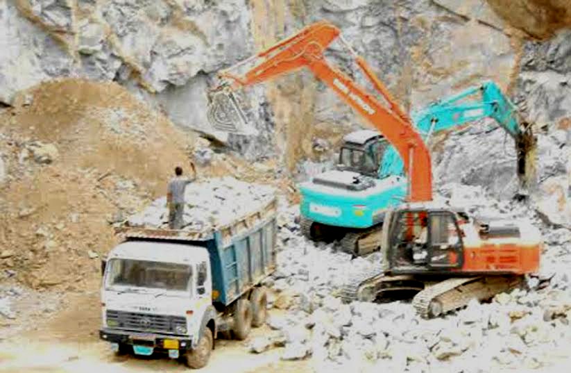 Deep nexus: Condemned vehicles used to transport mining material in Mahendragarh