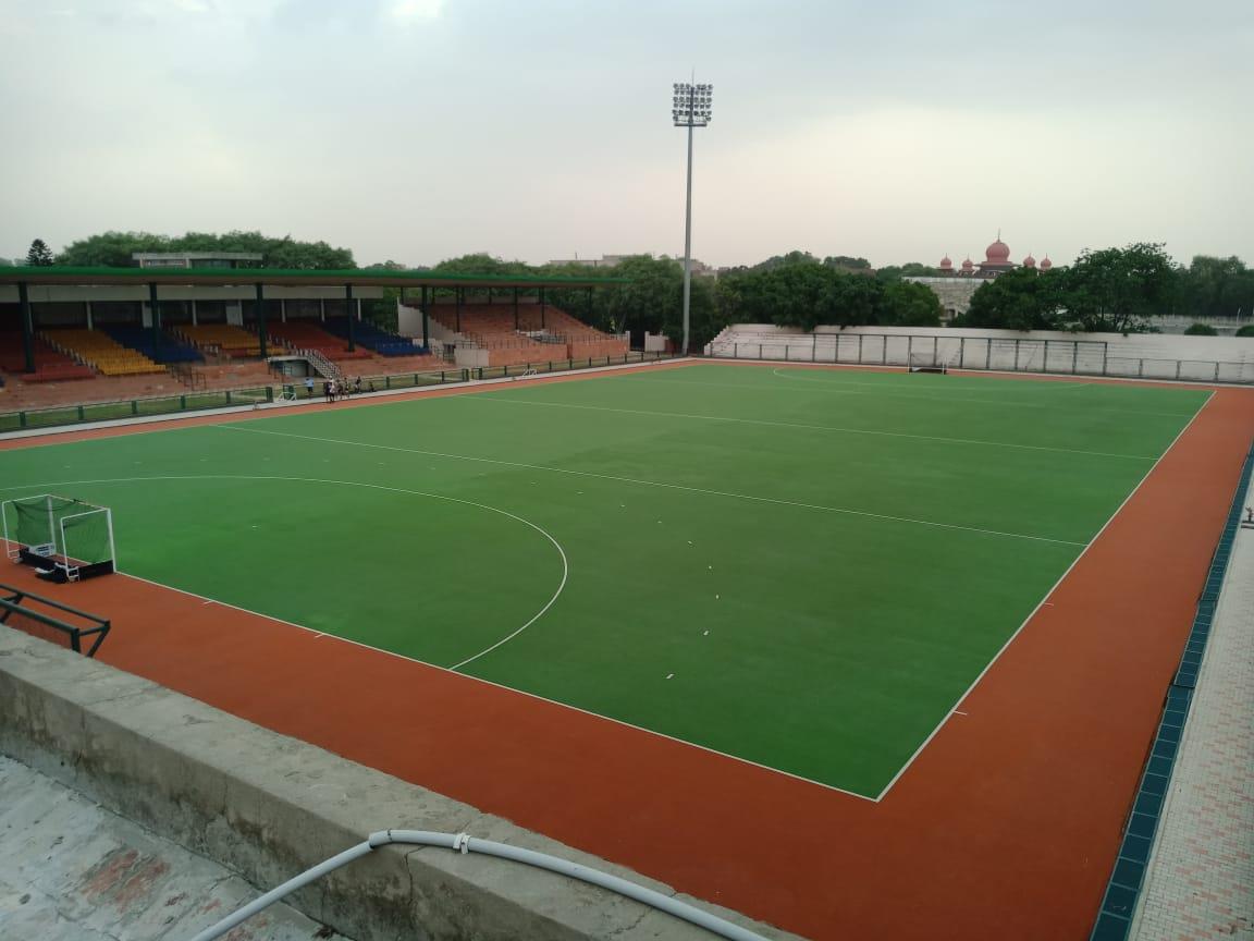 No proper hockey turf for budding players in district