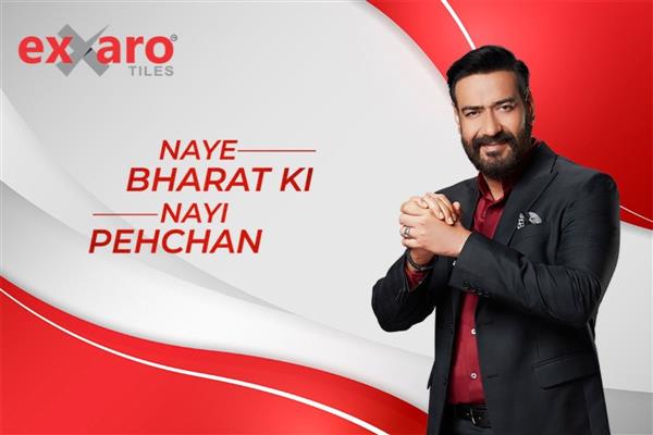 Exxaro, a vitrified tiles manufacturing brand, ropes in Ajay Devgn as the brand ambassador