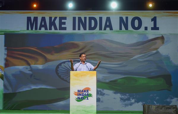 Arvind Kejriwal launches ‘Make India no. 1’ mission; asks BJP, Congress to join apolitical initiative