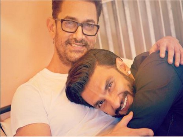 Love for Laal Sigh Chaddha: Ranveer Singh gives warm hug to Aamir Khan