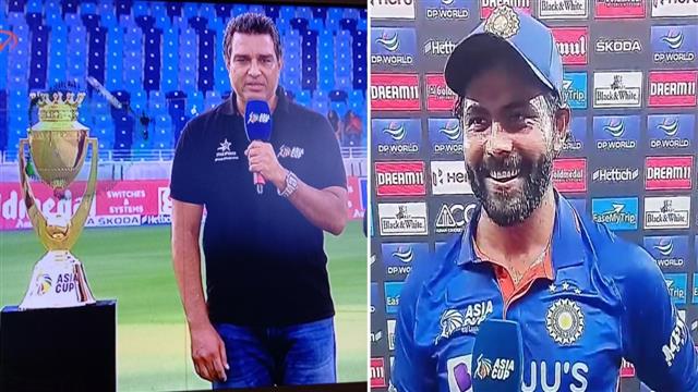 India vs Pakistan: Sanjay Manjrekar asks Ravindra Jadeja 'you're okay to talk to me?' Here's what all-rounder replies