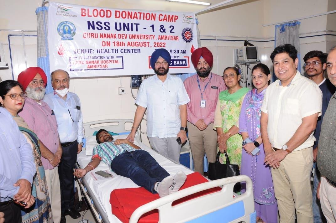 NSS holds blood donation camp