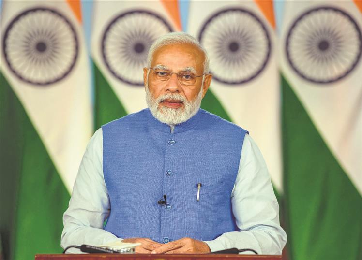 PM Modi's assets dip 27% as land share donated; deposits up by Rs 26 lakh