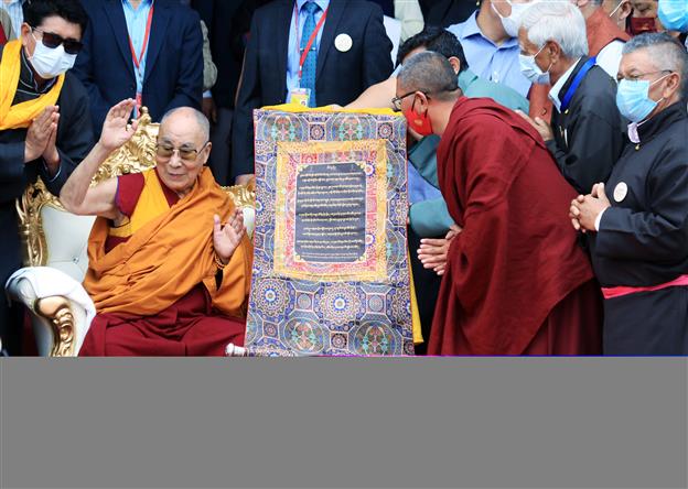 Dalai Lama honoured with Ladakh’s highest civilian award