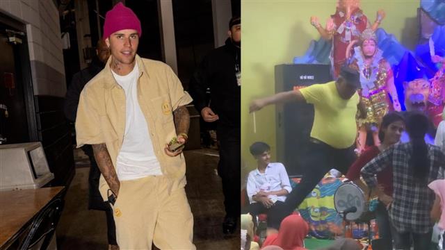 ‘Dholi’ at ‘jagrata’ leaves Justin Bieber impressed; the singer shares viral video on his Instagram