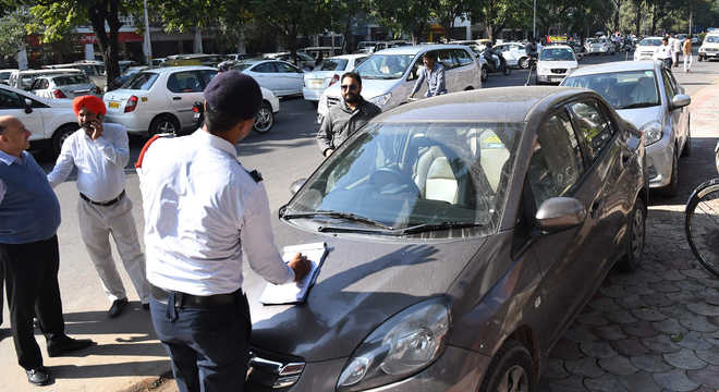 Yamunanagar: 3,087 traffic challans issued in a month