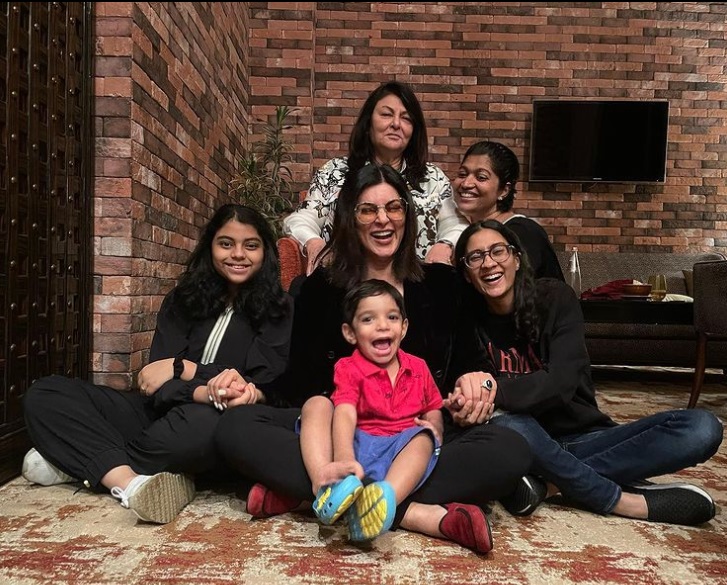 Sushmita Sen shares adorable picture with mother and daughters to celebrate her godson's birthday, ‘It’s a woman’s world’
