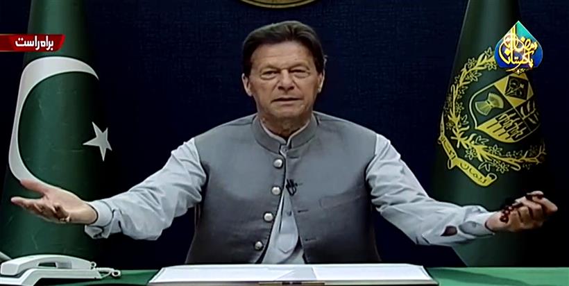 Imran Khan plays S Jaishankar’s video at Lahore rally; lauds India for not bowing to US pressure on buying Russian oil