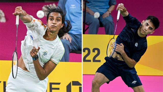 PV Sindhu, Lakshya Sen win maiden CWG gold medals as India sweep singles competition