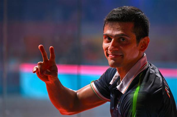 Saurav Ghosal wins historic bronze for India in CWG squash