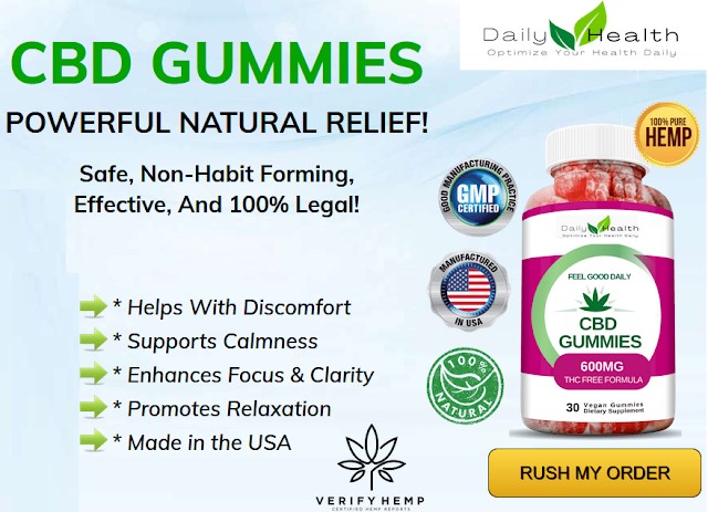 ‘Daily Health CBD Gummies’ Reviews [Website Fact Check]: Does 