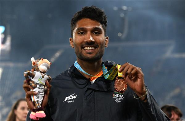 CWG 2022: Tejaswin Shankar wins bronze, becomes first Indian to win medal in men’s high jump