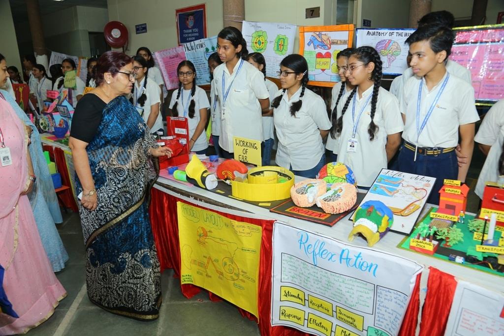 Science exhibition at Mukand Lal Public School, Yamunanagar