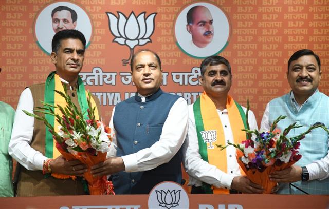 Big jolt to Himachal Congress as two sitting MLAs join BJP; includes party’s state working president Pawan Kajal