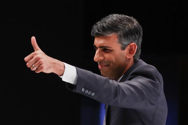 Excited to keep going in UK PM race, says Rishi Sunak as polls favour Liz Truss