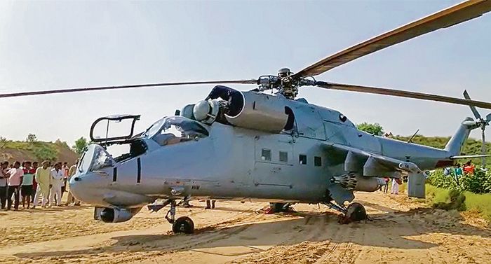 Abohar: Chopper makes emergency landing