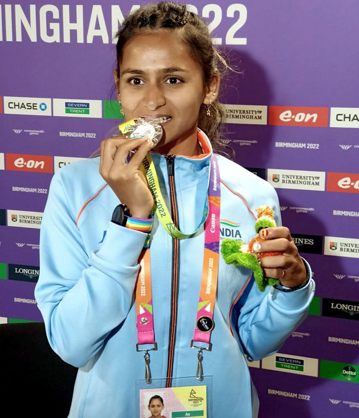 Happy walker Priyanka gets 10,000m silver