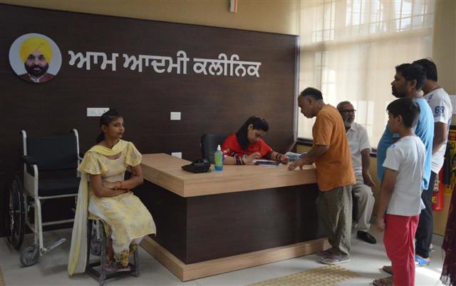 Bhagwant Mann opens first Aam Aadmi clinic in Ludhiana