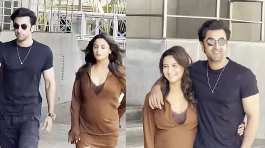 Watch: Parents-to-be Ranbir Kapoor and Alia Bhatt spotted in Mumbai, fans can't get over Alia's baby bump