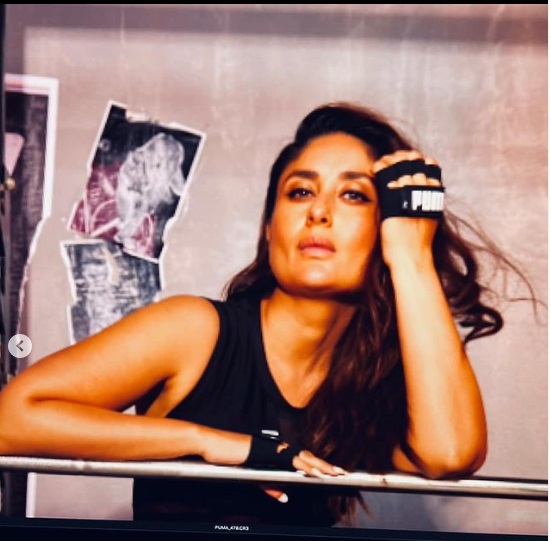 Here’s a glimpse at Kareena Kapoor Khan’s Saturday night, and it’s not what you are thinking